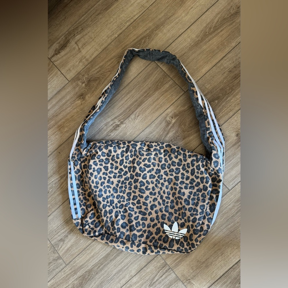 Adidas Large Leopard Print Bag